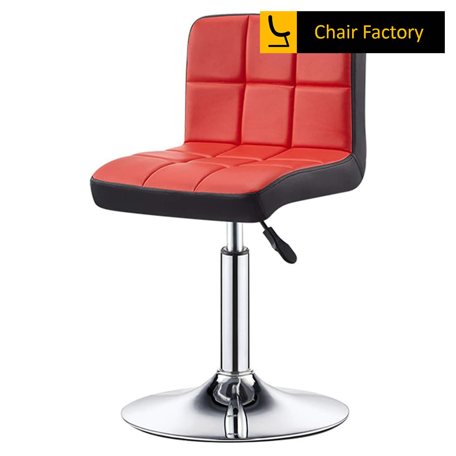 Timon Red and Black  Lab Stool